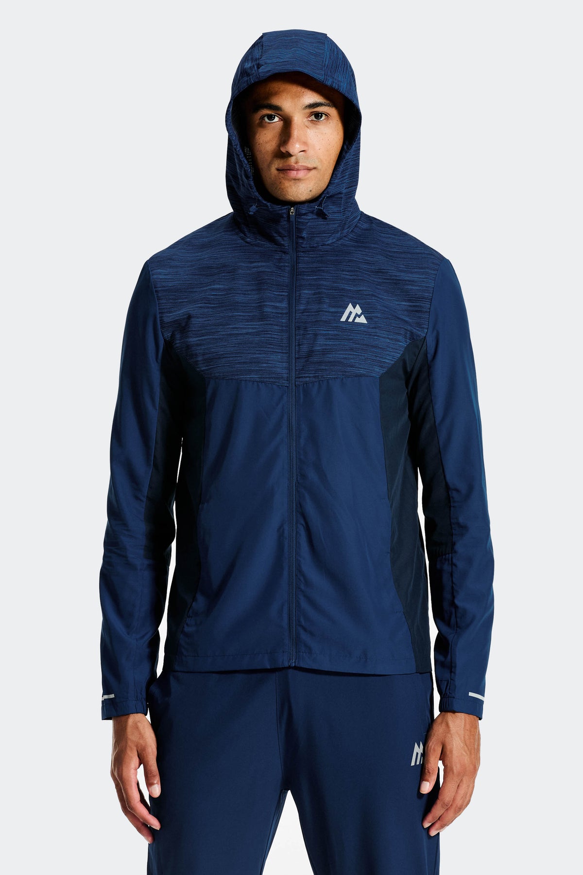 Trail Windbreaker - Navy Multi
