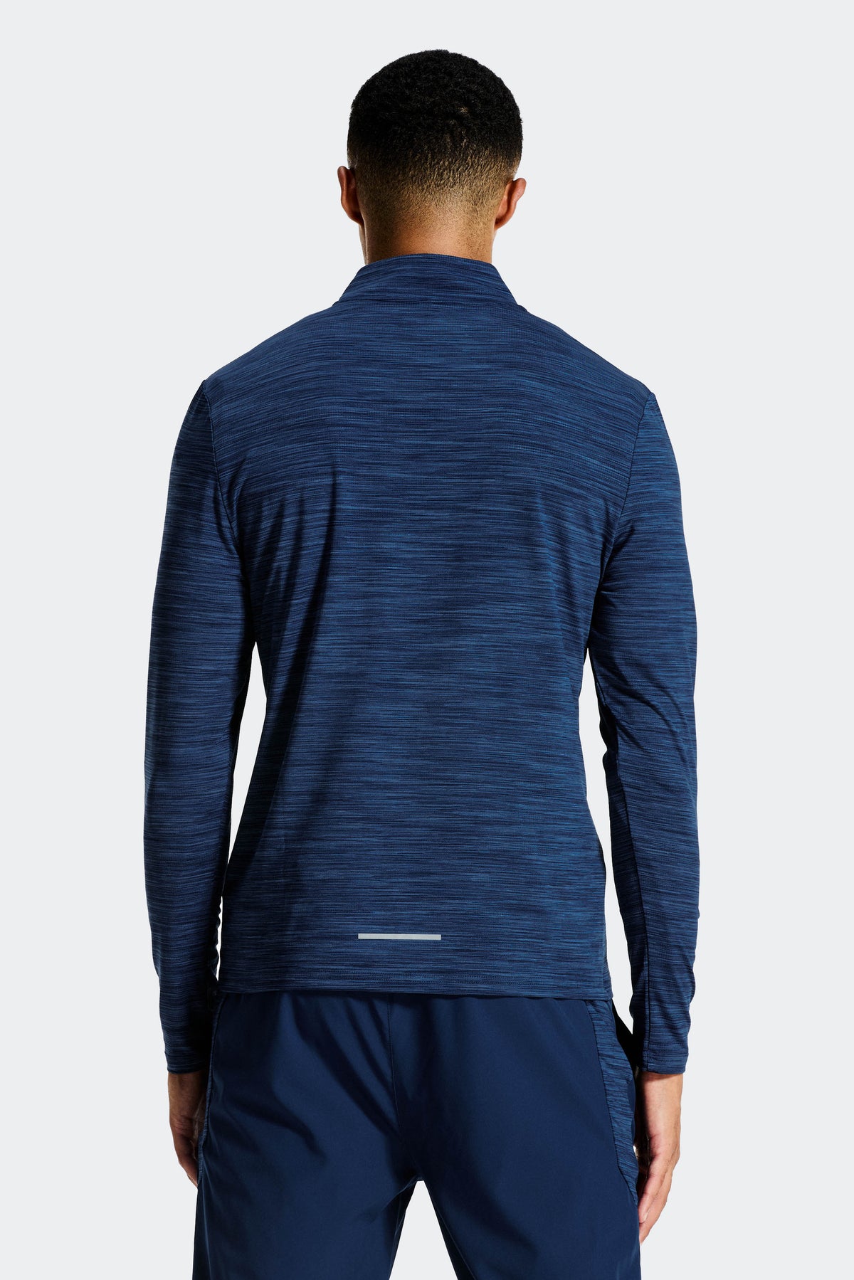 Trail 1/4 Zip - Navy Multi