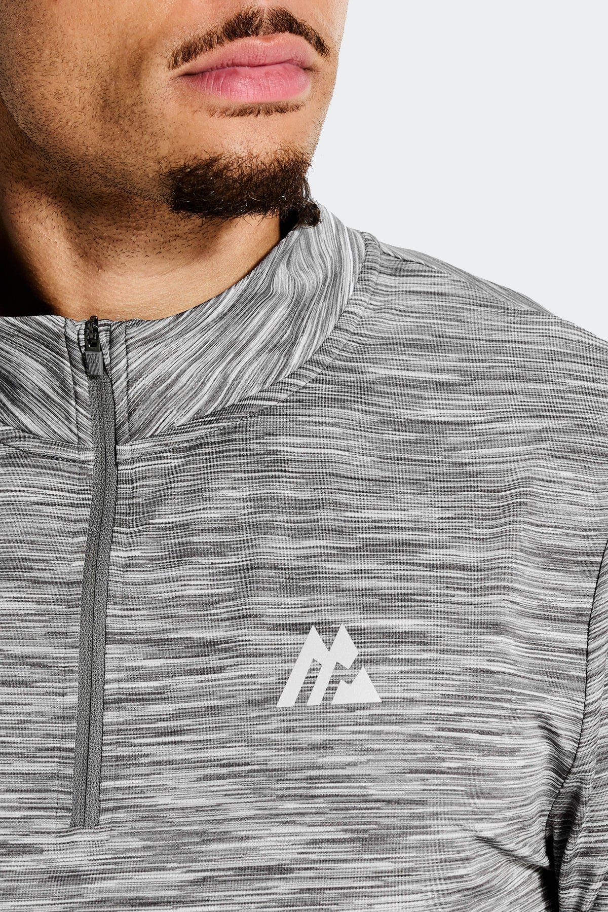 Trail 1/4 Zip - Grey Multi