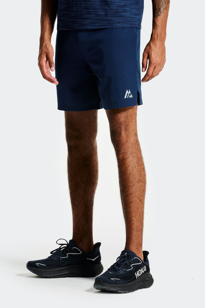 Trail Panel Short - Navy Multi