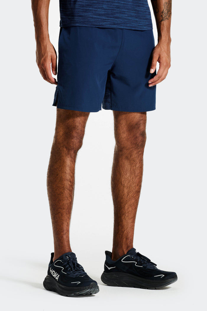 Trail Panel Short - Navy Multi