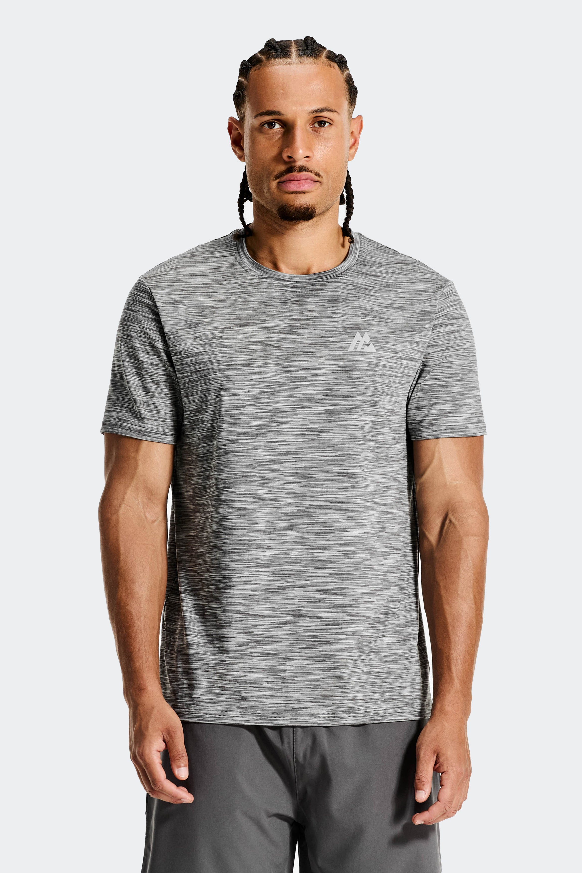 Montirex Trail T-Shirt Grey Multi | Sportswear Gymwear Top