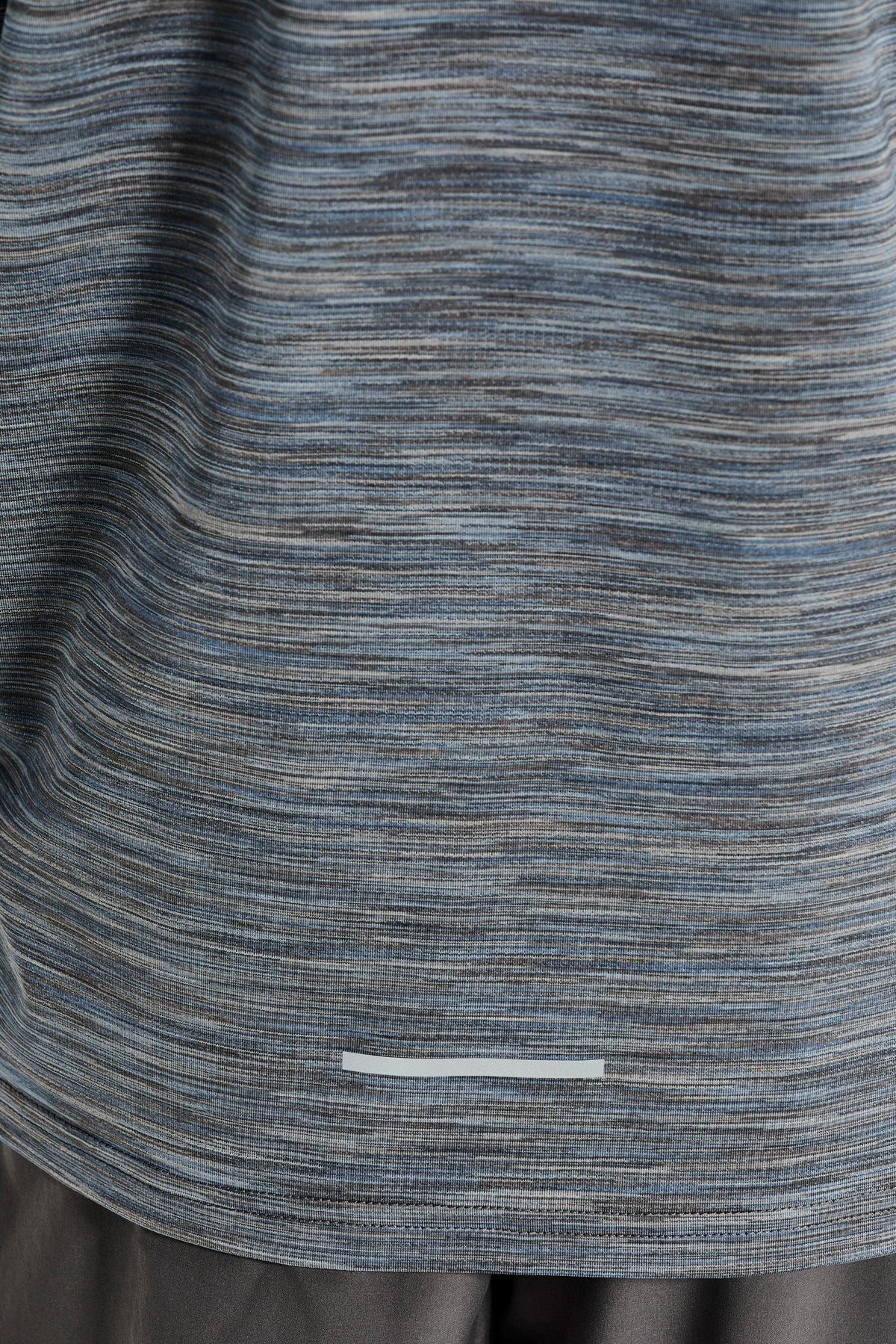 Trail Pull à Fermeture Eclair 1/4 Garçons - Multi Gris/Bleu