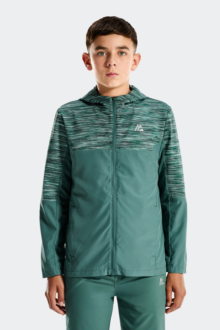 Jungen Trail 2.0 Windjacke - Grün Multi