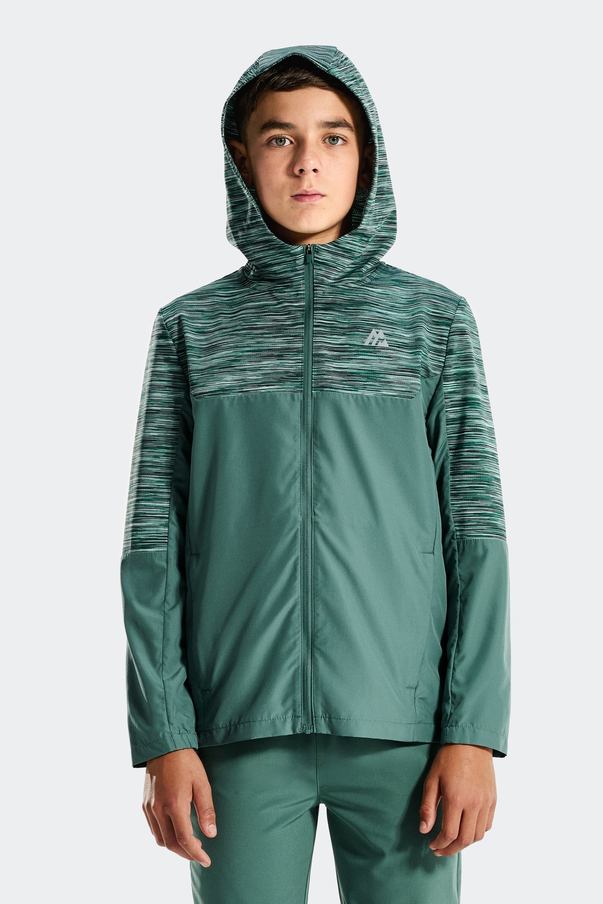 Boys Trail 2.0 Windbreaker - Green Multi