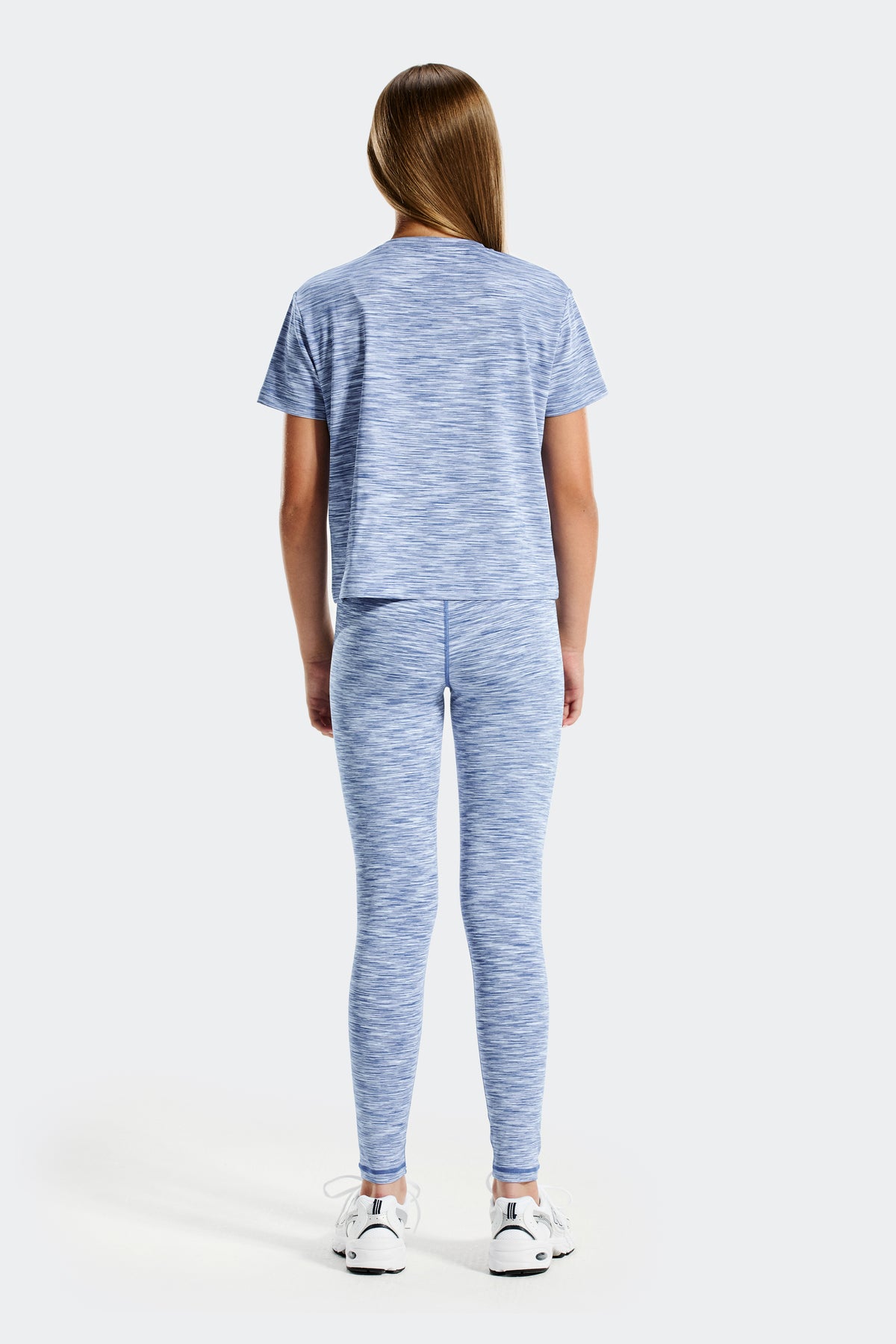 Ragazze Trail Icon Leggings - Mirtillo/Blu/Bianco