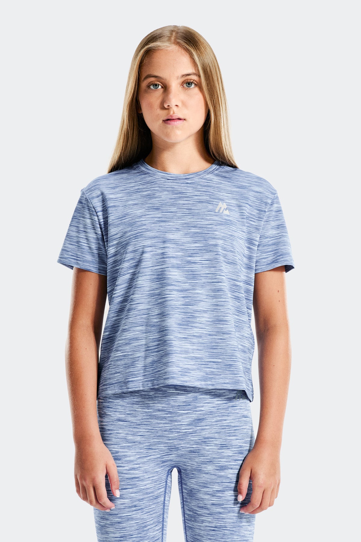 Ragazze Trail Box Maglietta - Mirtillo/Blu/Bianco