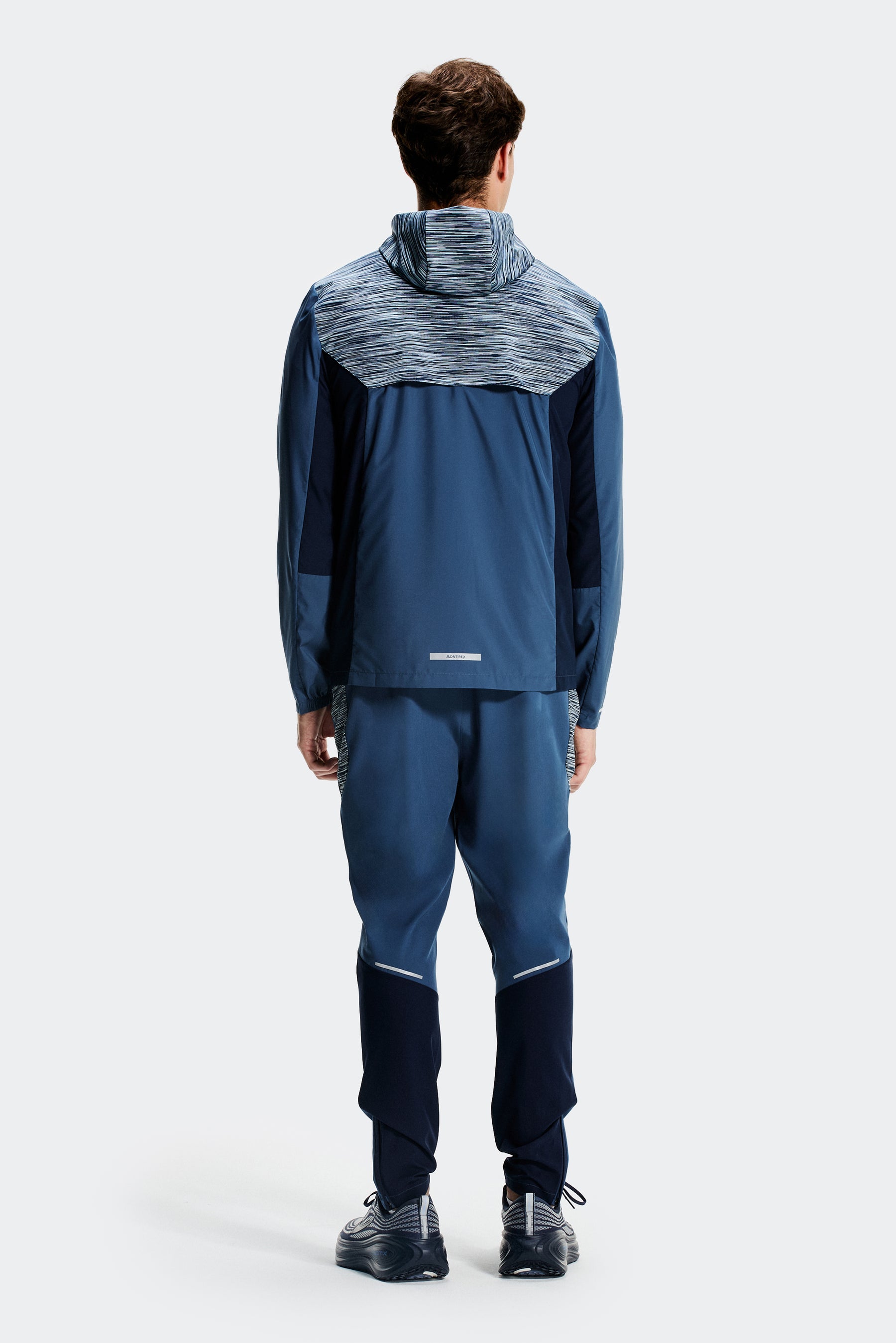Trail Panel Running Pant - Naval/Midnight Blue/Summer Mist