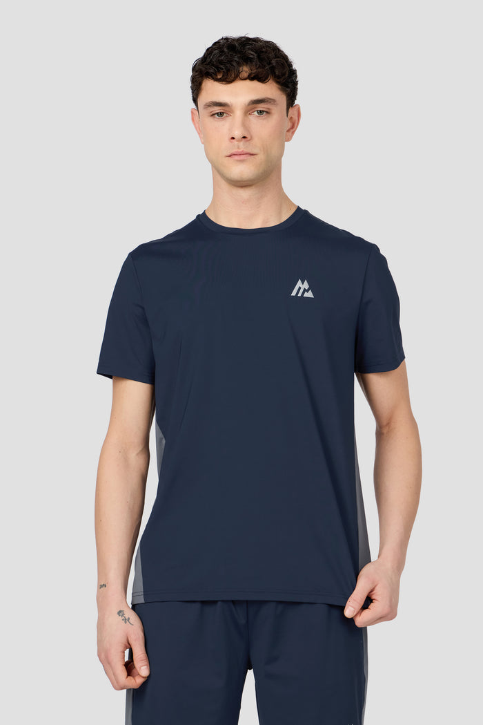 Strive T-Shirt - Midnight Blue/Slate Grey/Water Spring