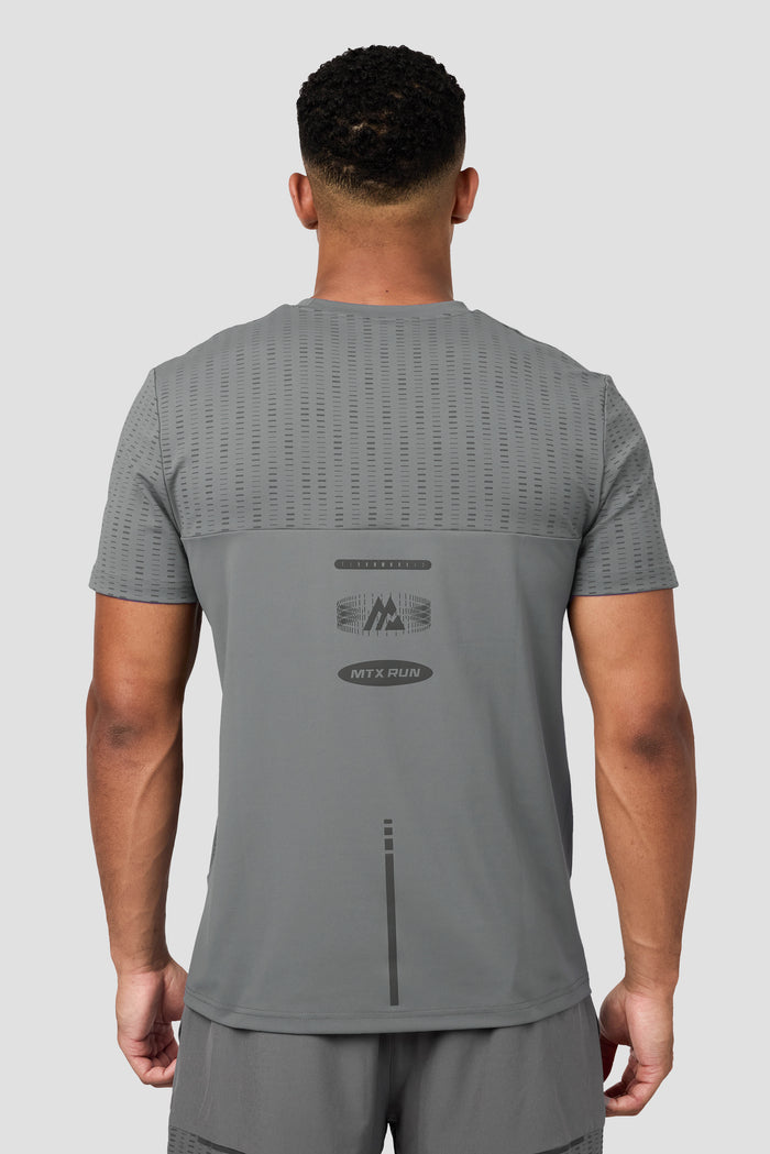 MTX Run Tempo T-Shirt - Cement Grey