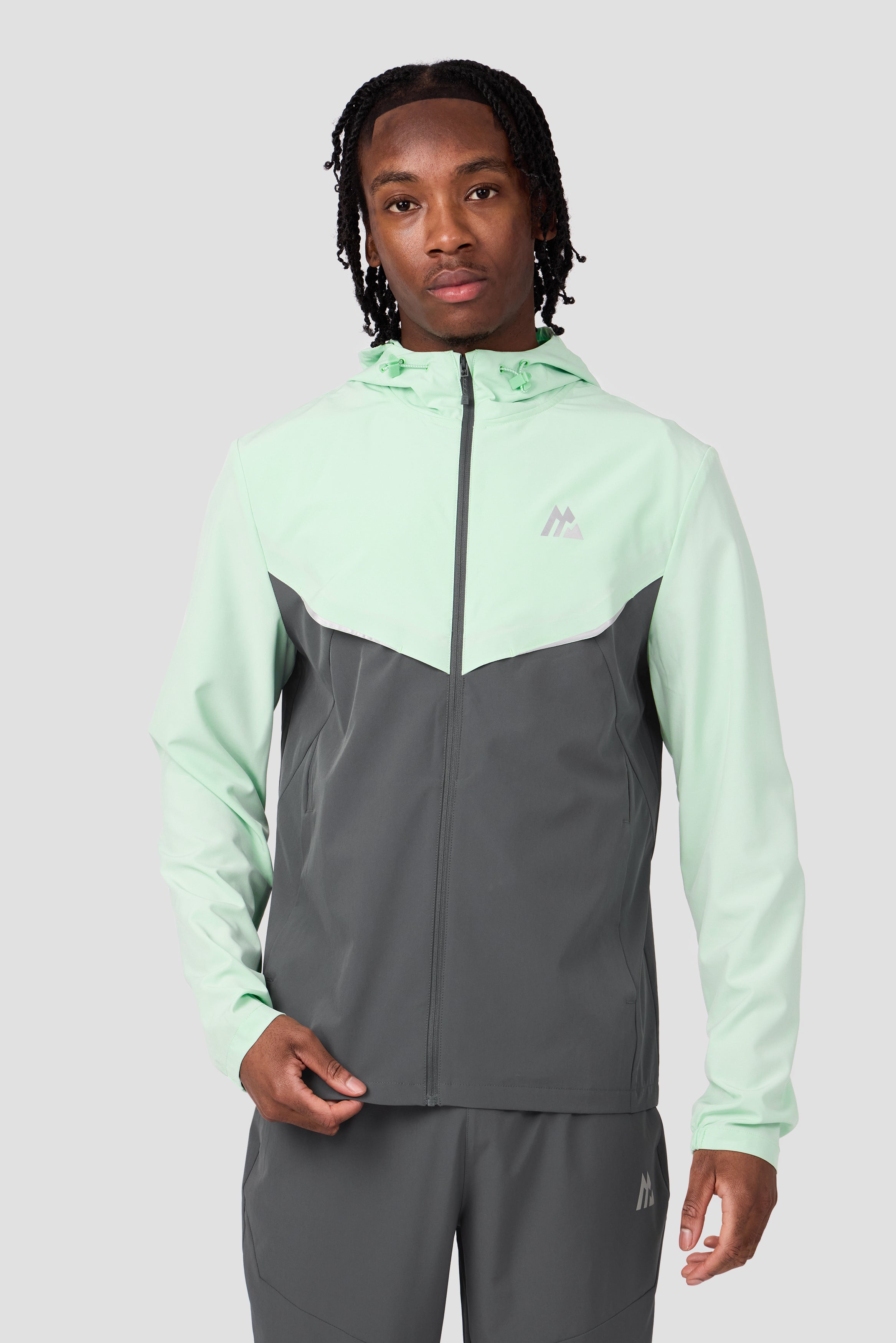 Swift Jacket Sea Foam/Slate Grey | Montirex Sportswear Clothing