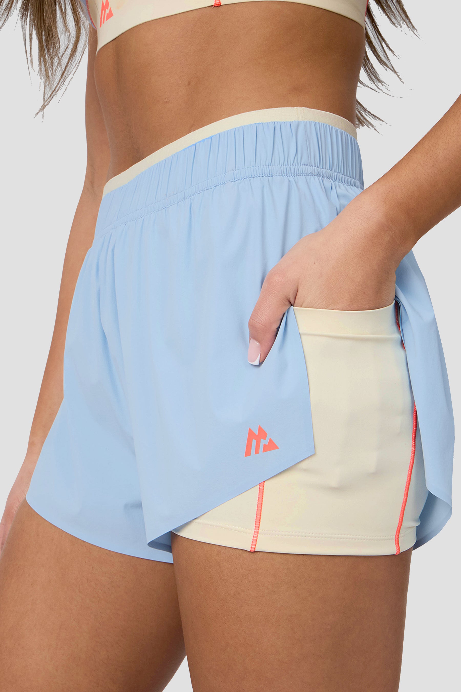 MTX Run Switch Short - Blissful Blue