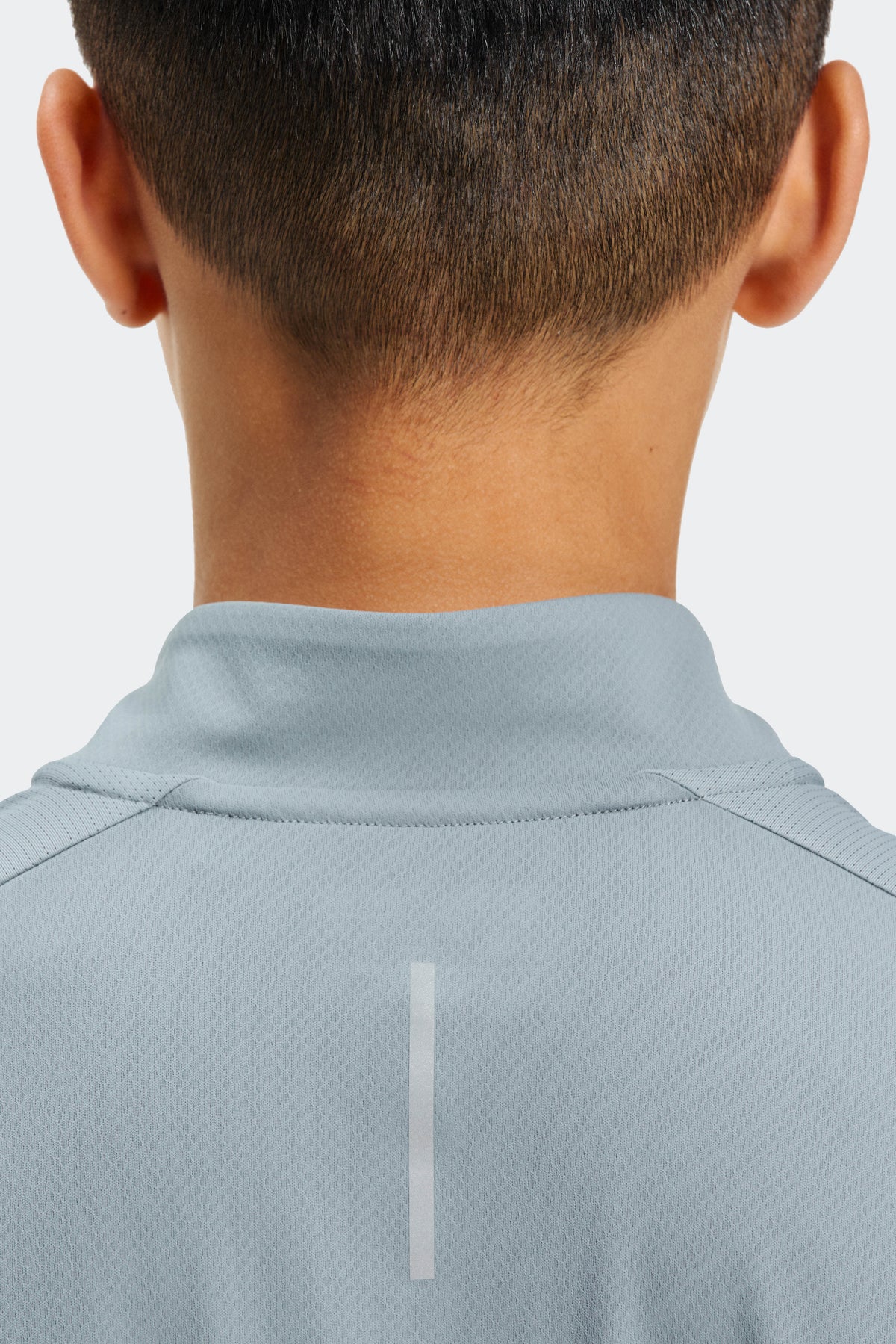 Boys Delta 1/4 Zip - Steel