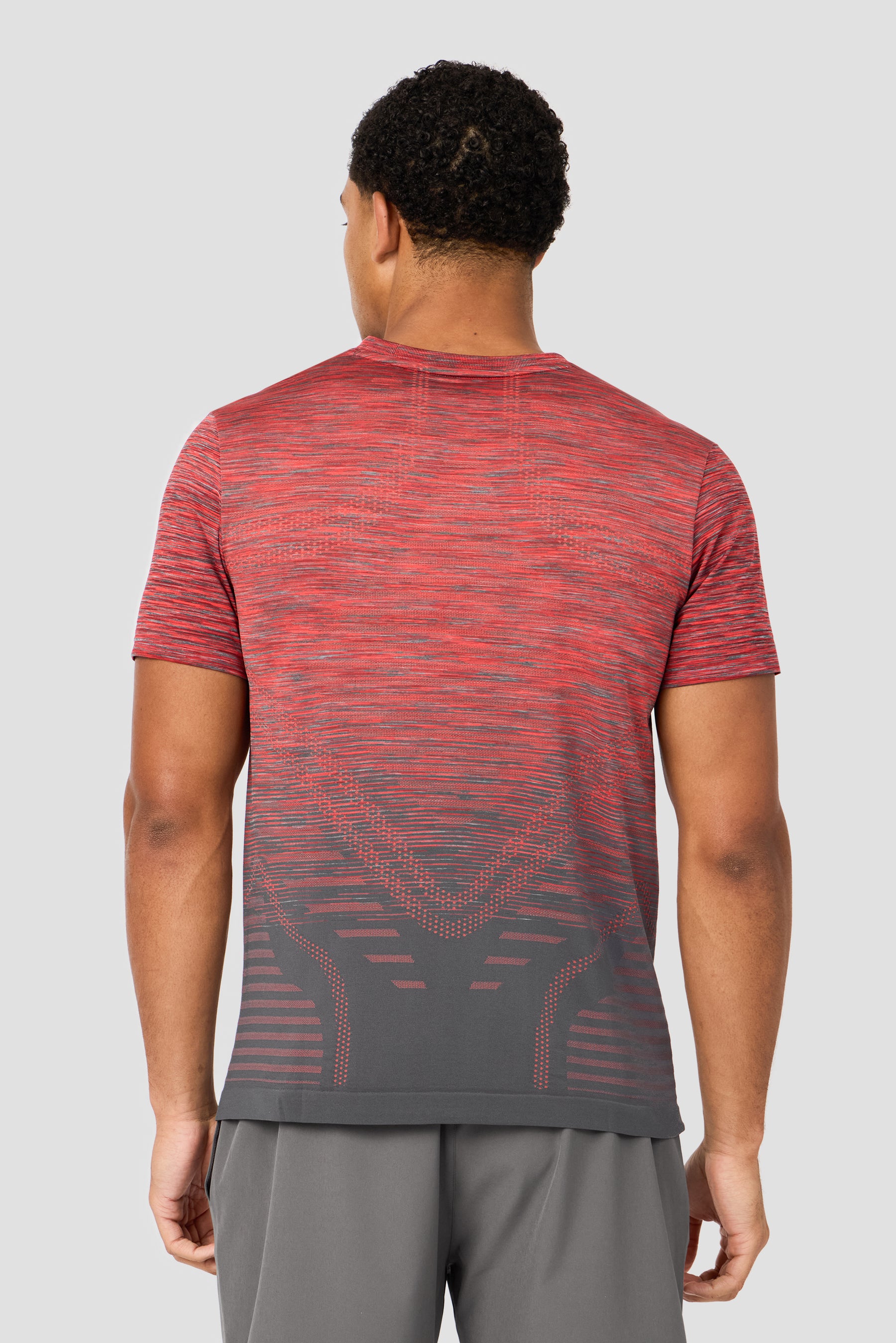 Vector Seamless T-Shirt - Tibetan Red/Turbulence/Dubarry