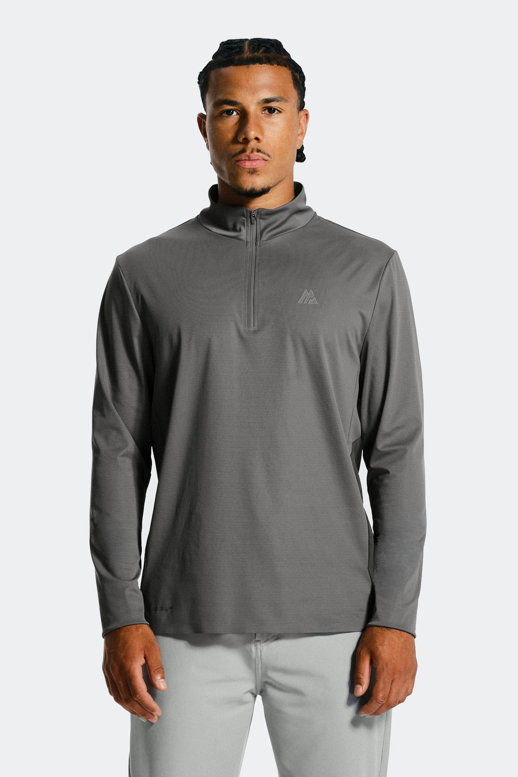 Golf 1/4 Zip - Cement Grey/Asphalt