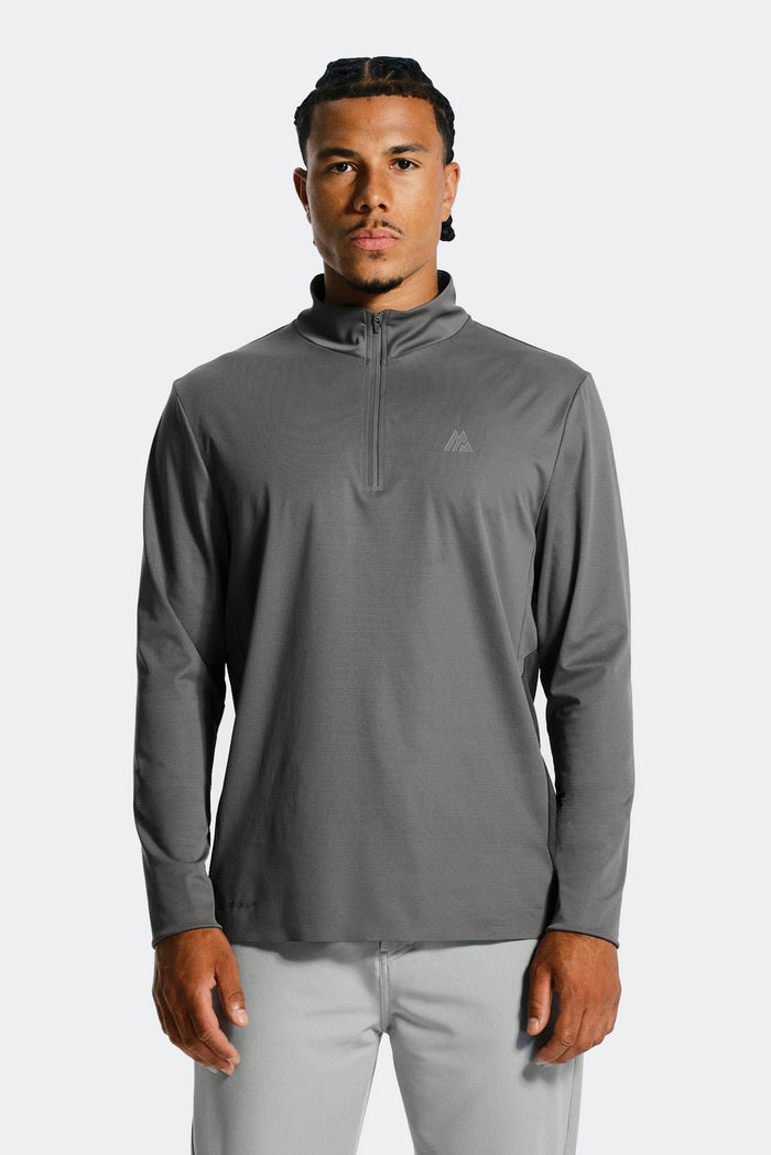 Golf 1/4 Zip - Cement Grey/Asphalt