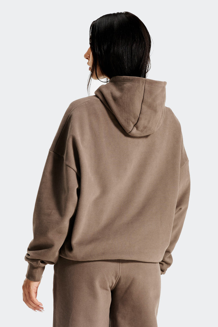 Form Fleece Hood - Macchiato