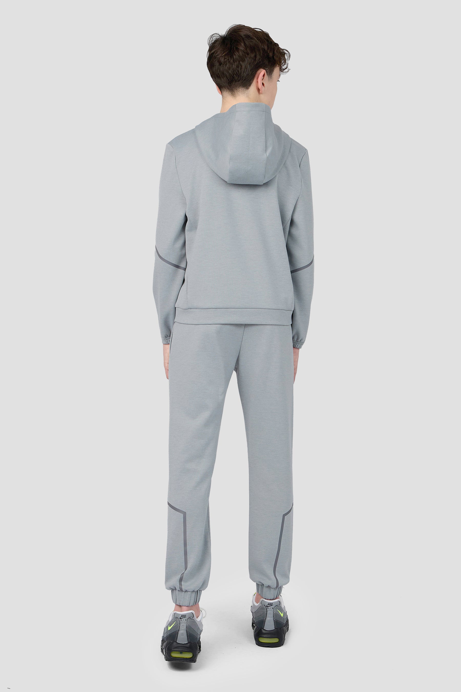 Boys Zenith Jogger - Platinum Grey Marl