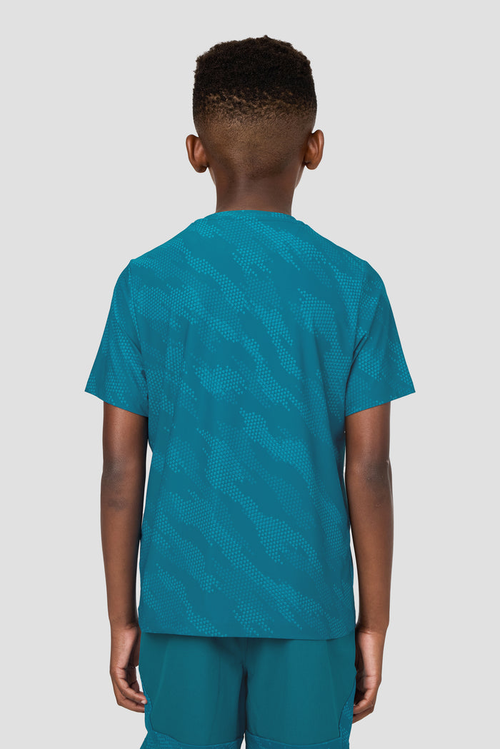 Boys Thera T-Shirt - Atlantic/Aisen/Duck Blue