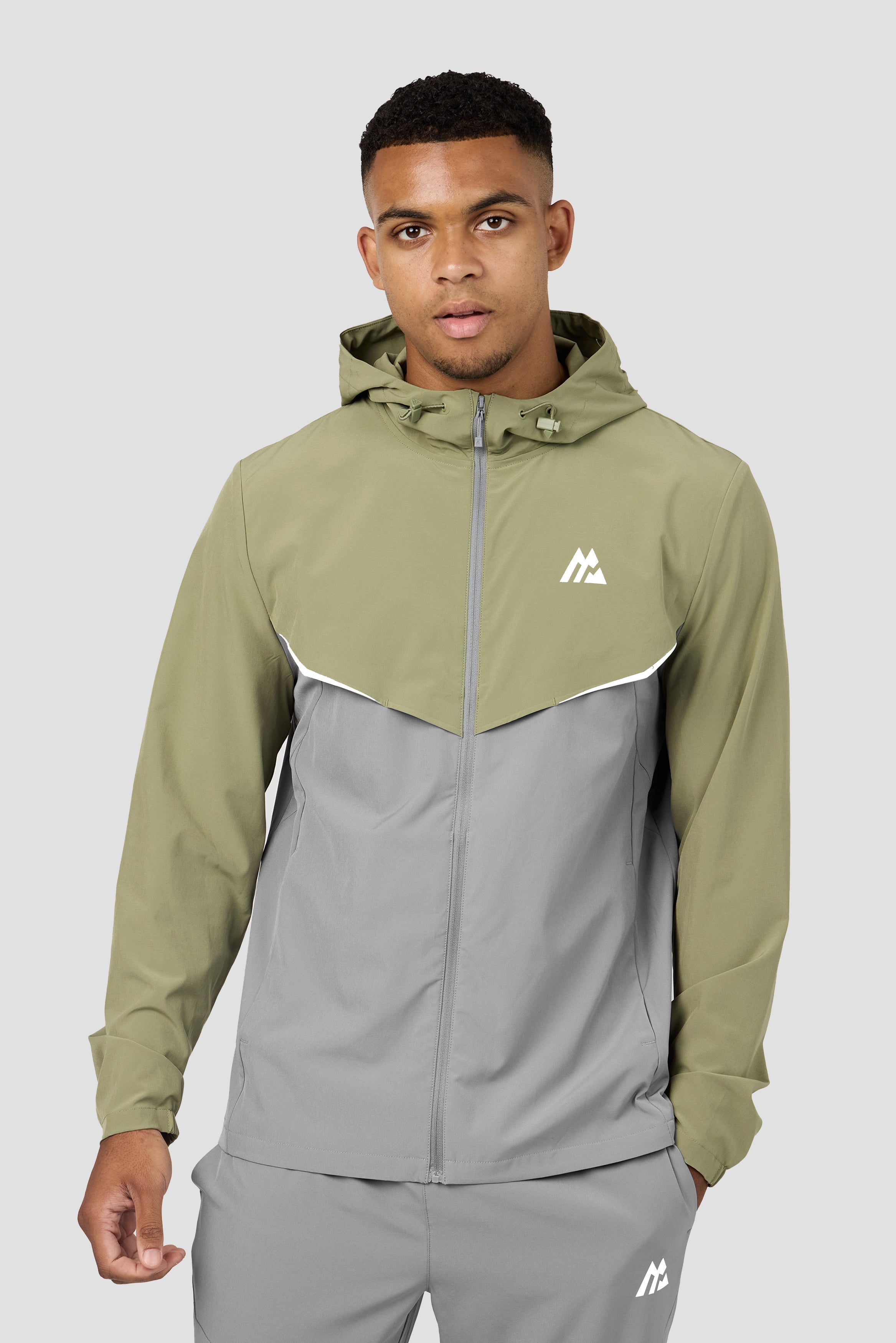 Swift Jacket Fleck/Platinum Grey | Montirex Sportswear Clothing
