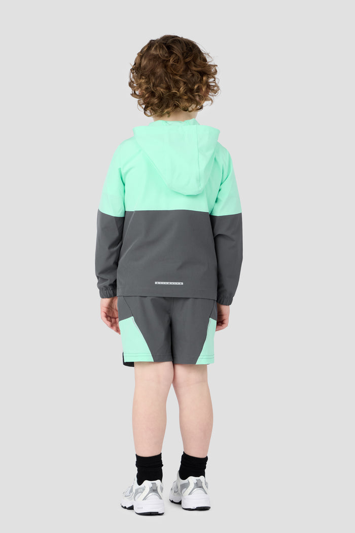 Infant Boys Edge Jacket/Edge Short - Duck Egg/Slate Grey