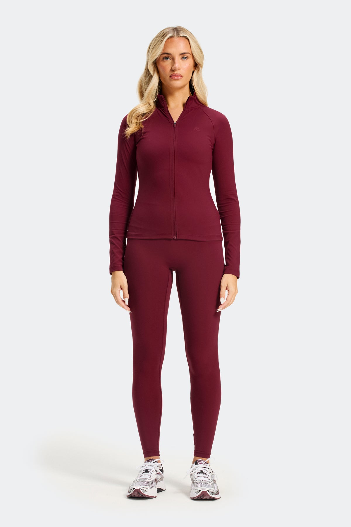 Form Full Zip - Merlot