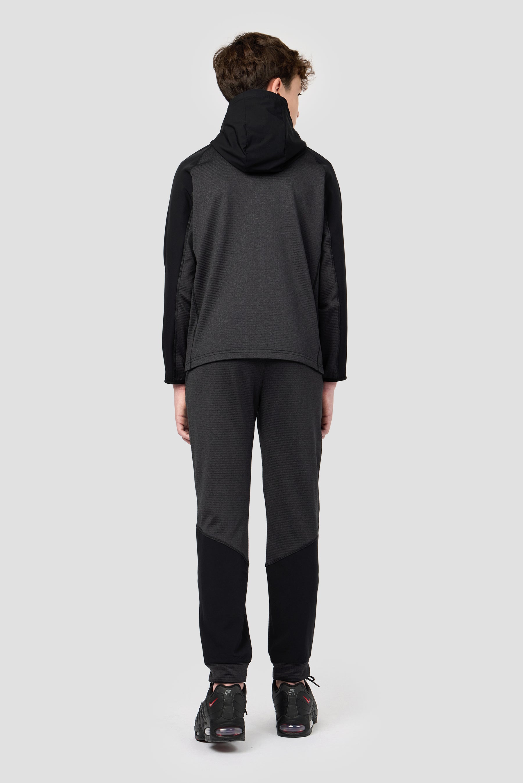 Boys Valen Hood - Black Marl