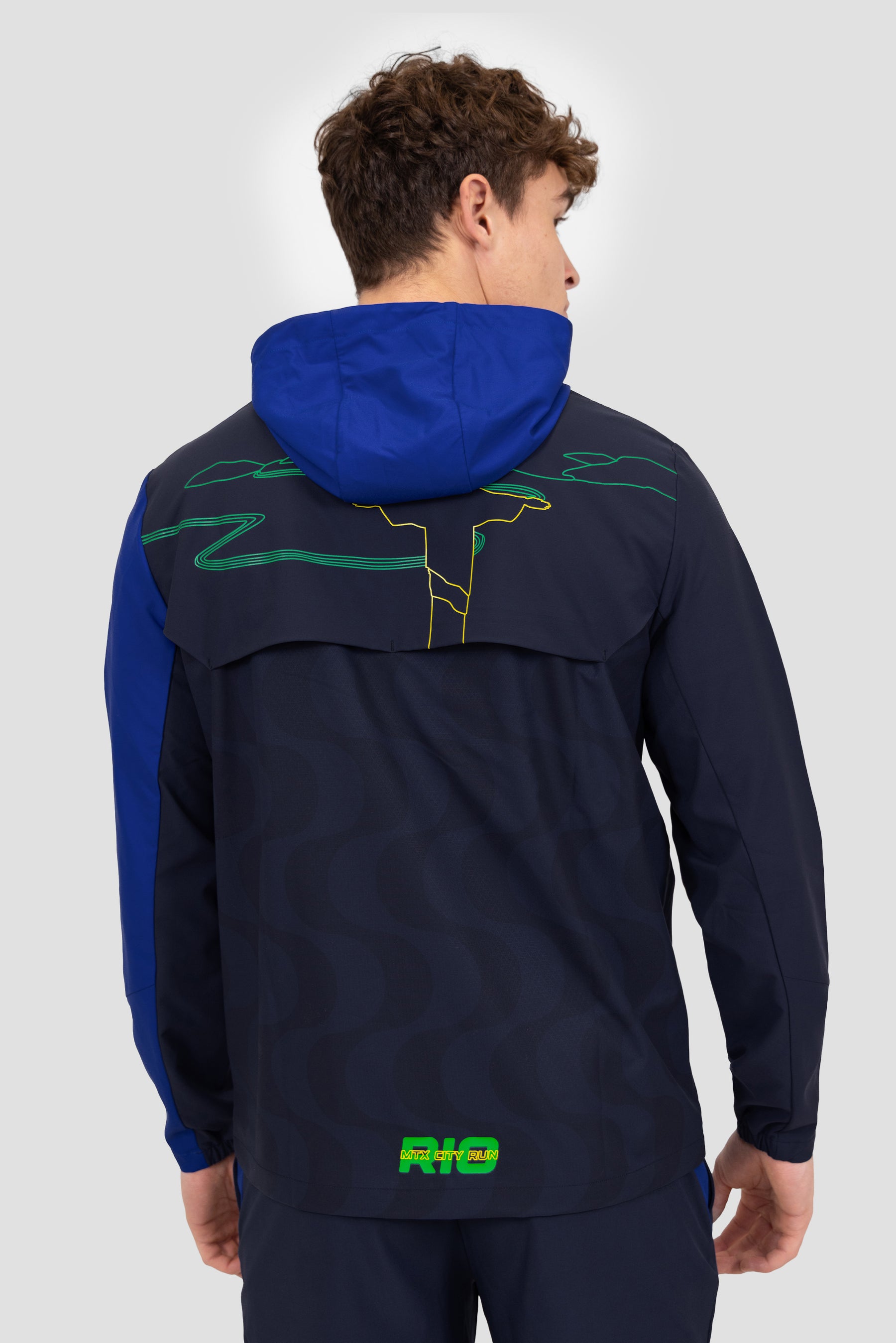 MTX Run City Rio Jacket - Midnight Blue/Persian Blue