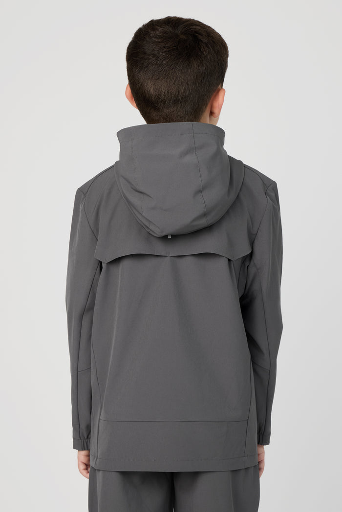 Jungen Velocity Jacke - Zementgrau