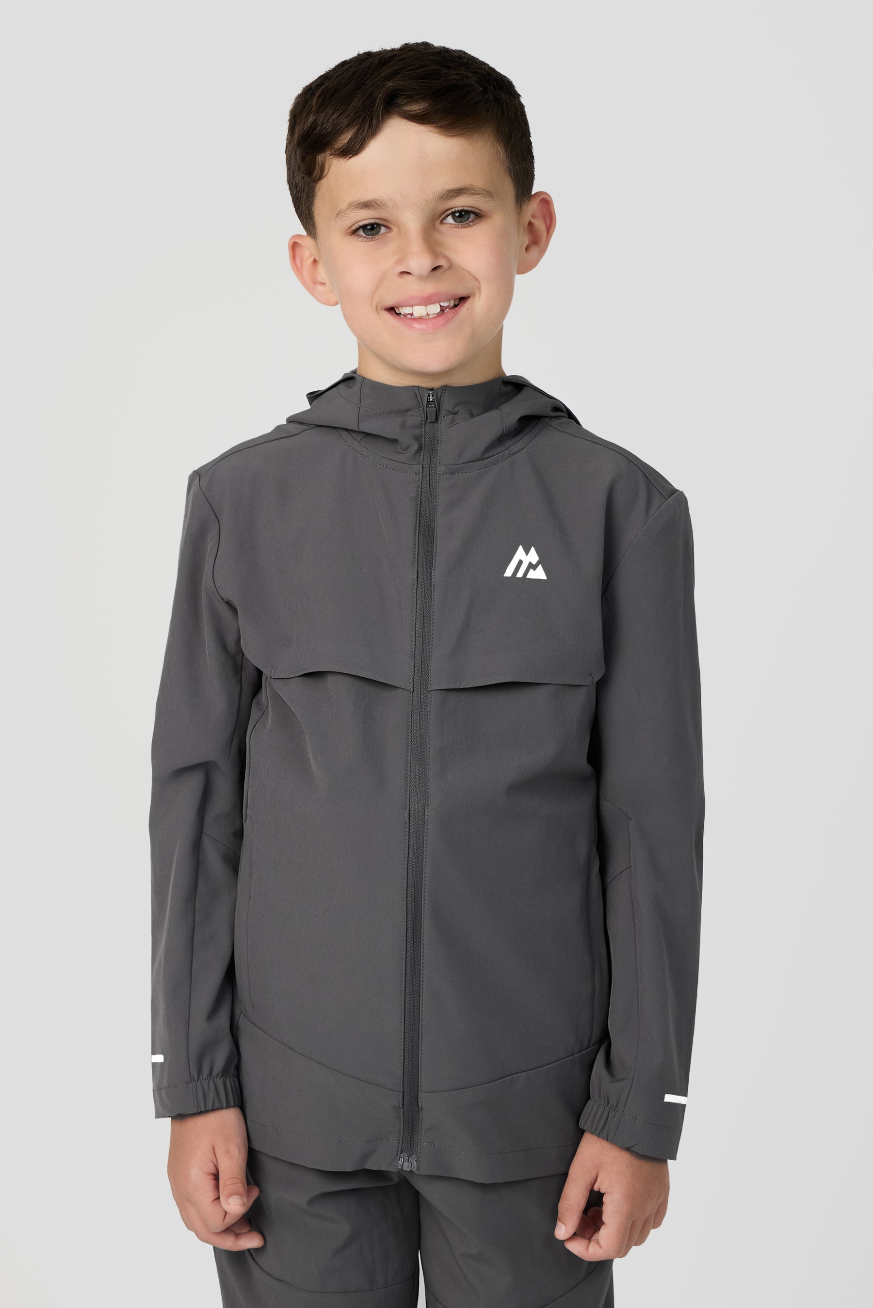 Boys Velocity Jacket - Cement Grey