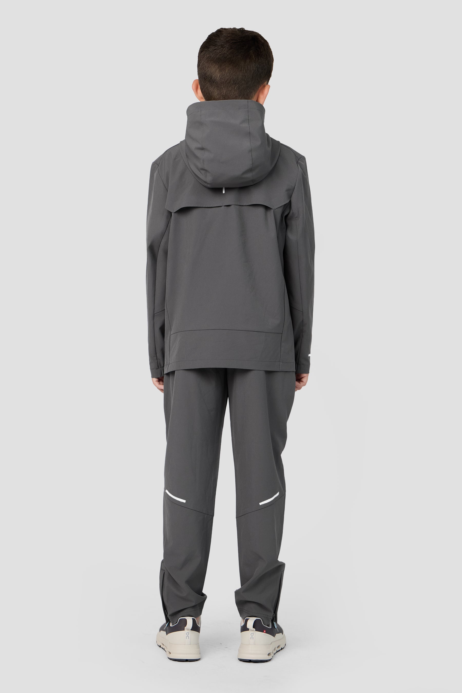 Boys Velocity Jacket - Cement Grey