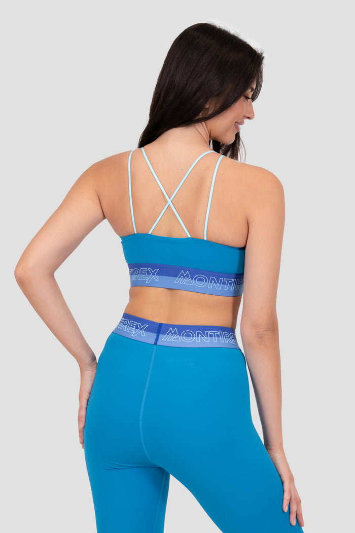 Icon Contrast 2.0 Bra - Huron/Caspian/Bondi