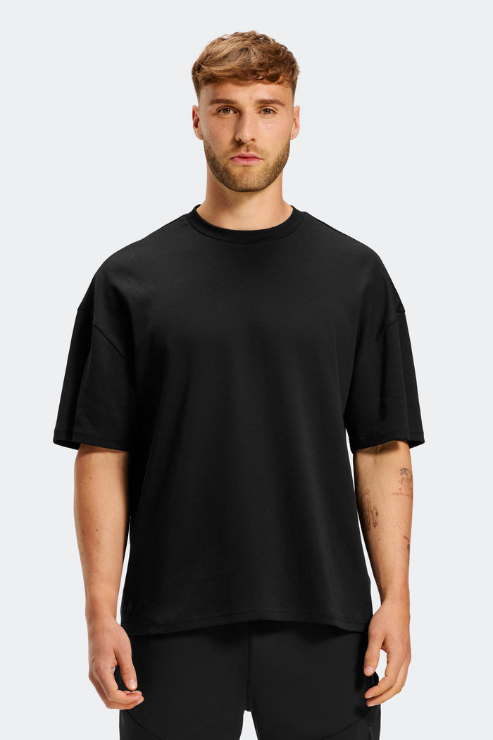 Void Cotton T-Shirt - Black