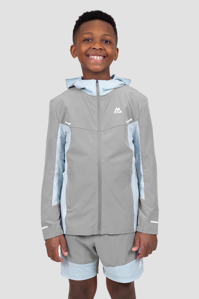 Boys Vortex Jacket - Platinum Grey/Summer Mist