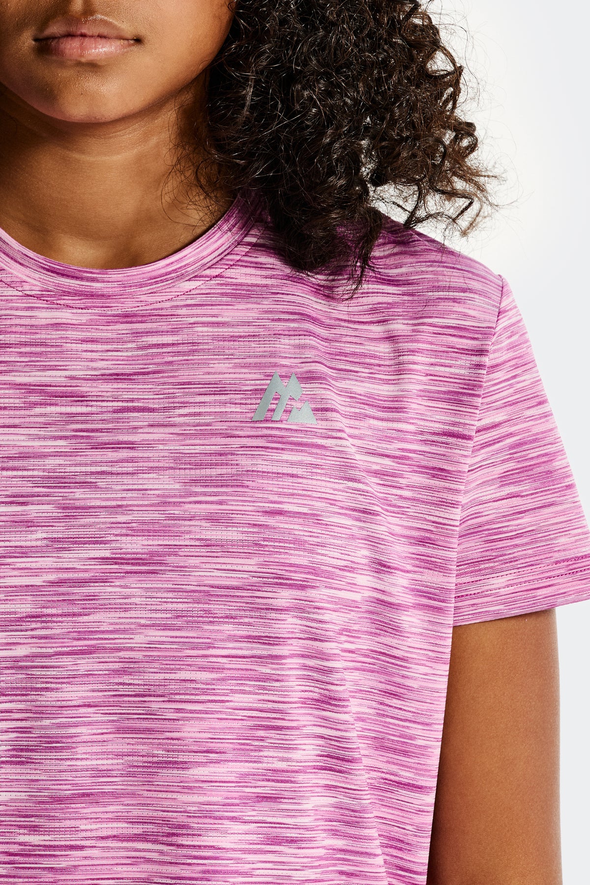 Girls Trail Box T-Shirt - Purple/Pink