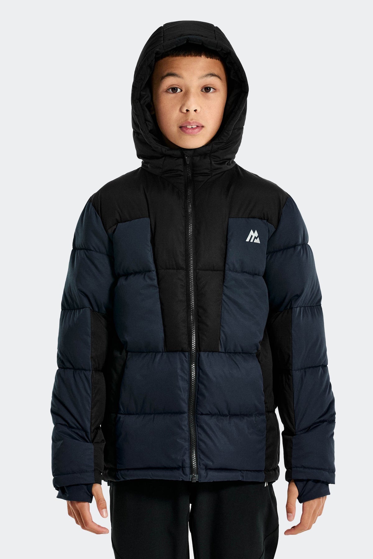 Carve Down Jacket - Navy Shadow/Black