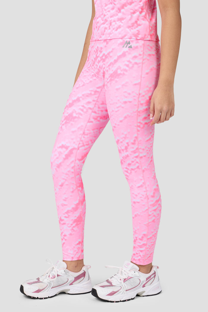 Girls Celeste Legging - Candy Floss/Fuchsia/White