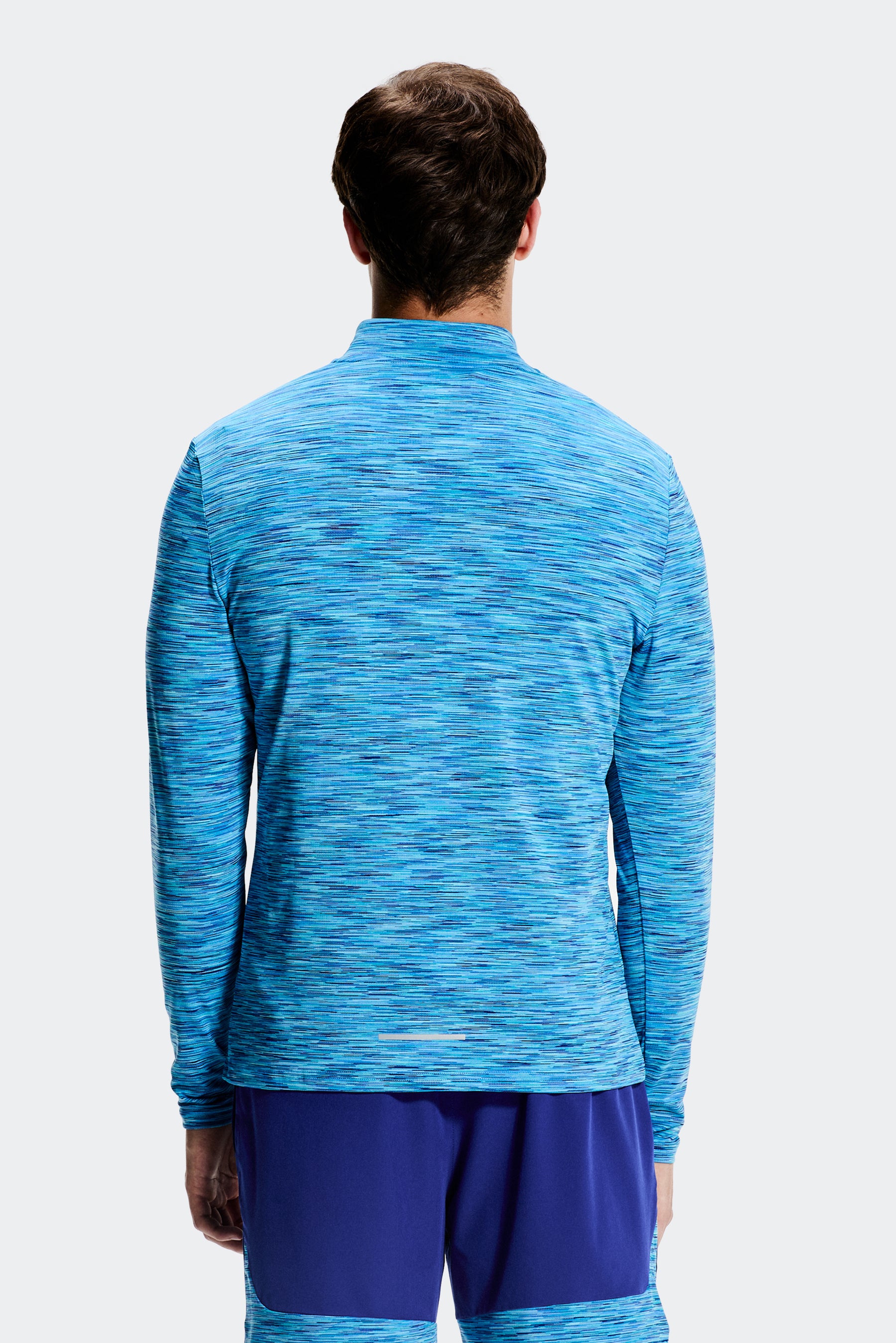 Trail 1/4 Zip - Blue Multi
