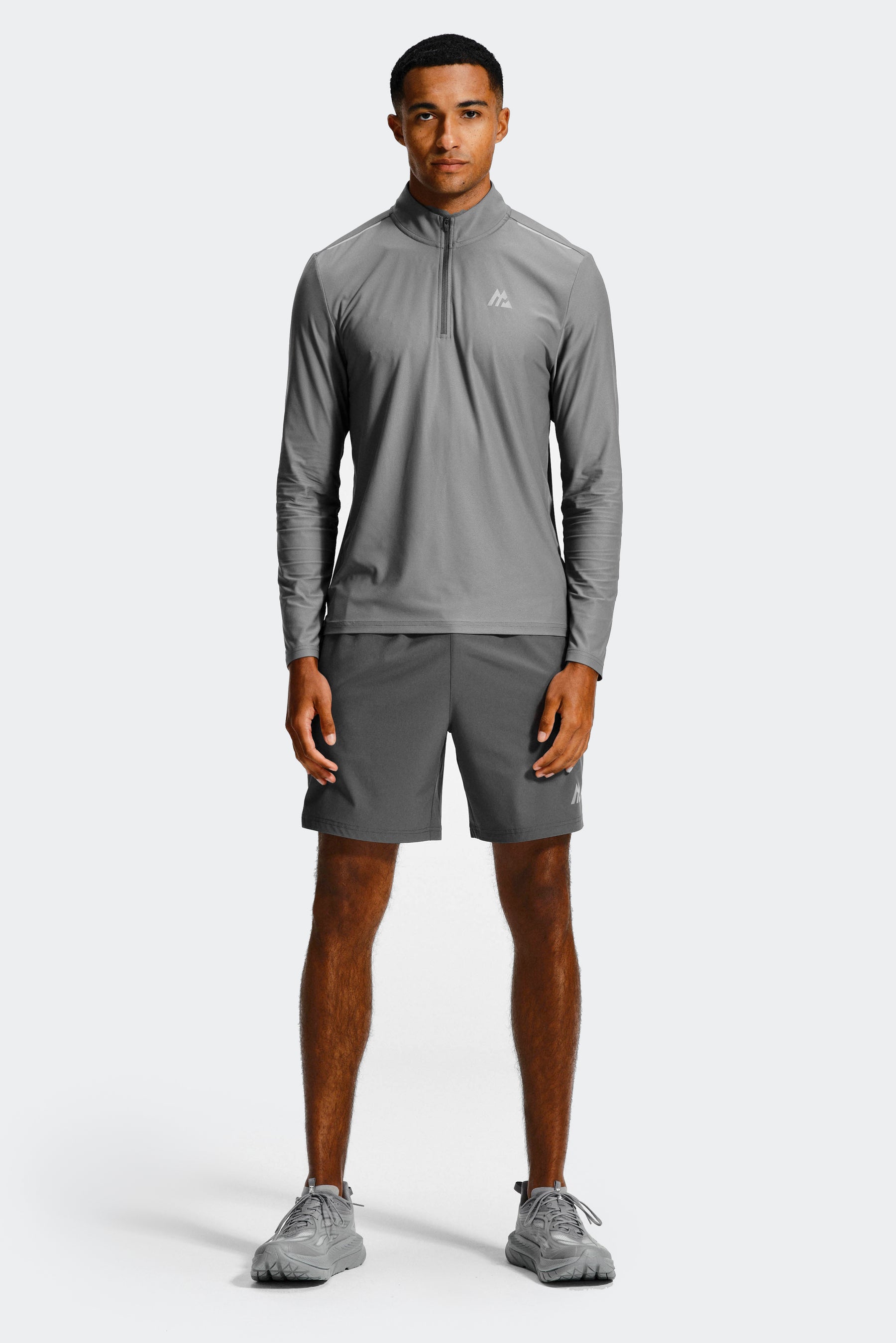 Charge 2.0 1/4 Zip - Cement Grey