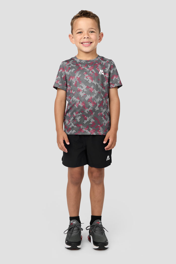 Infant Boys Descent Print T-Shirt/Short Set -