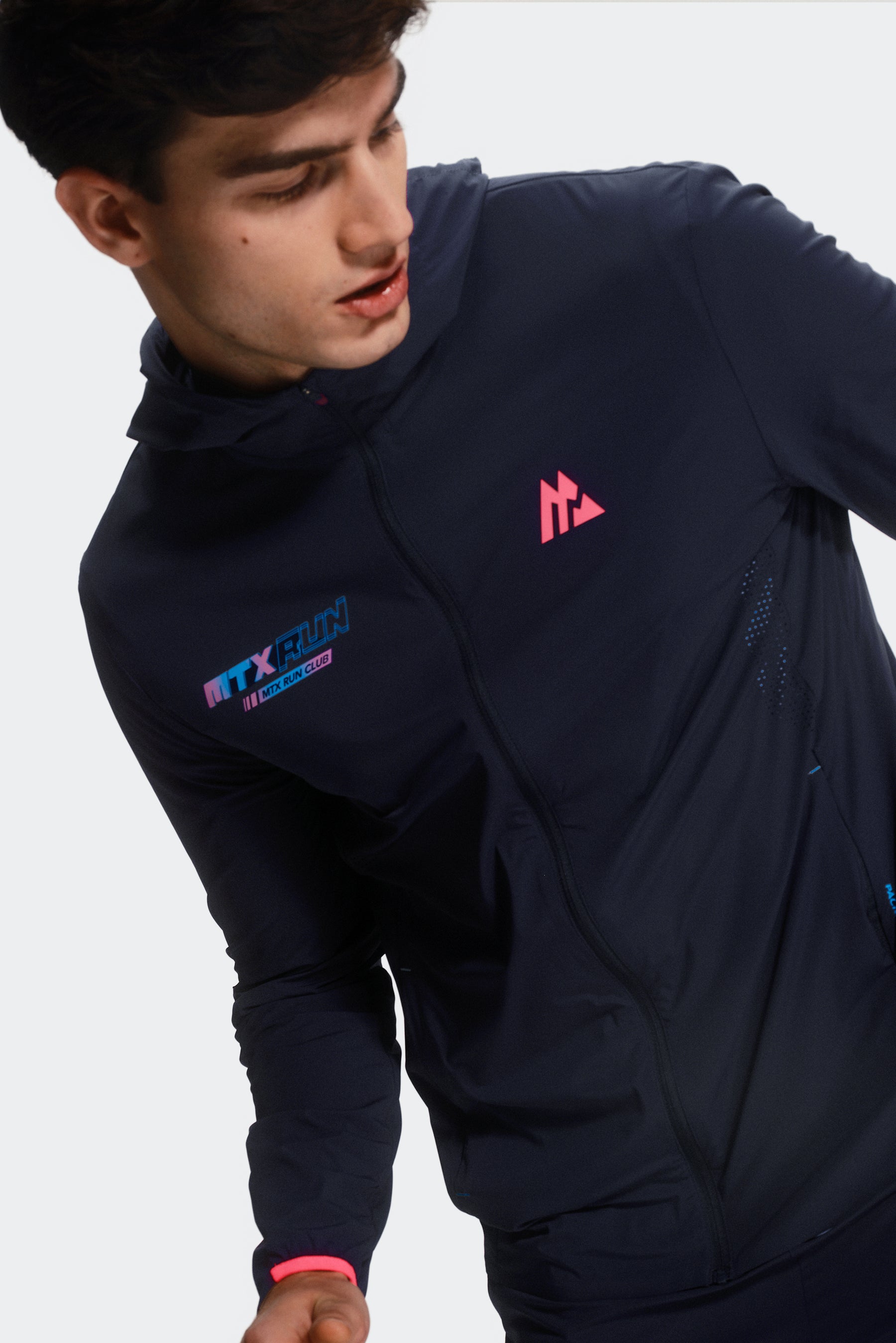 MTX Run Vertex Windbreaker - Midnight Blue