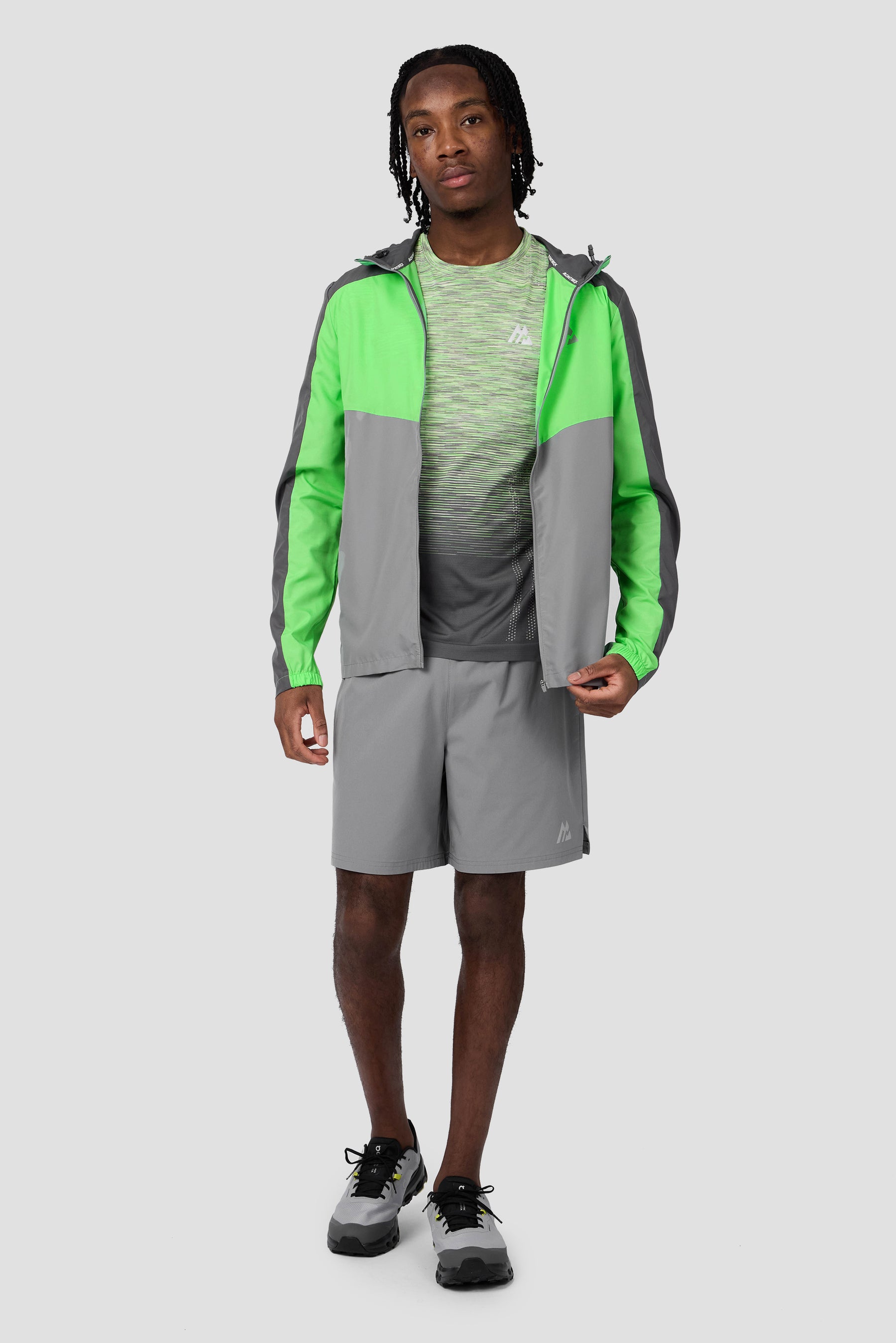 Vector Seamless T-Shirt - Green/Grey