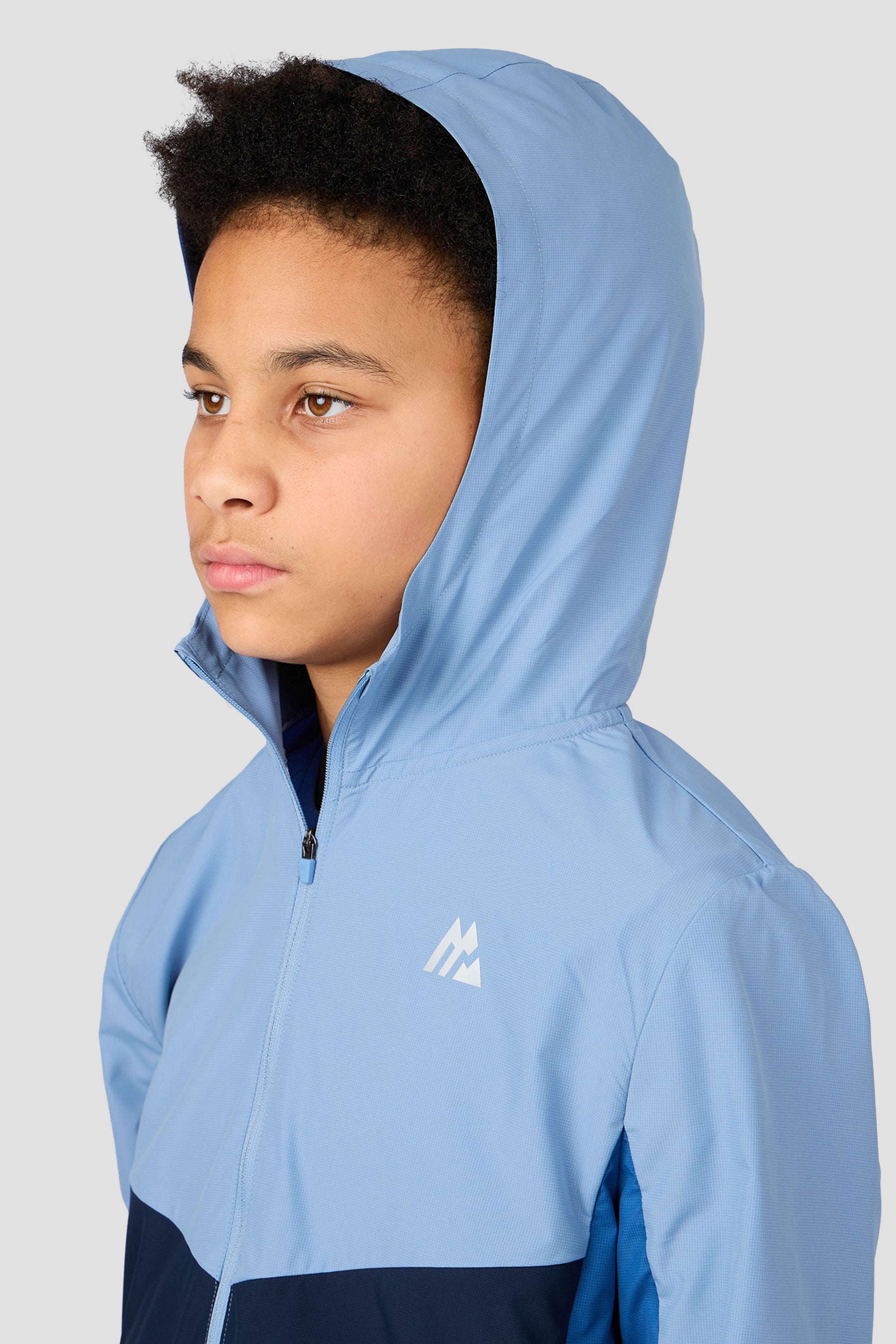 Boys Spectra Windbreaker - Cloudy Blue/Midnight Blue/Charcoal Blue