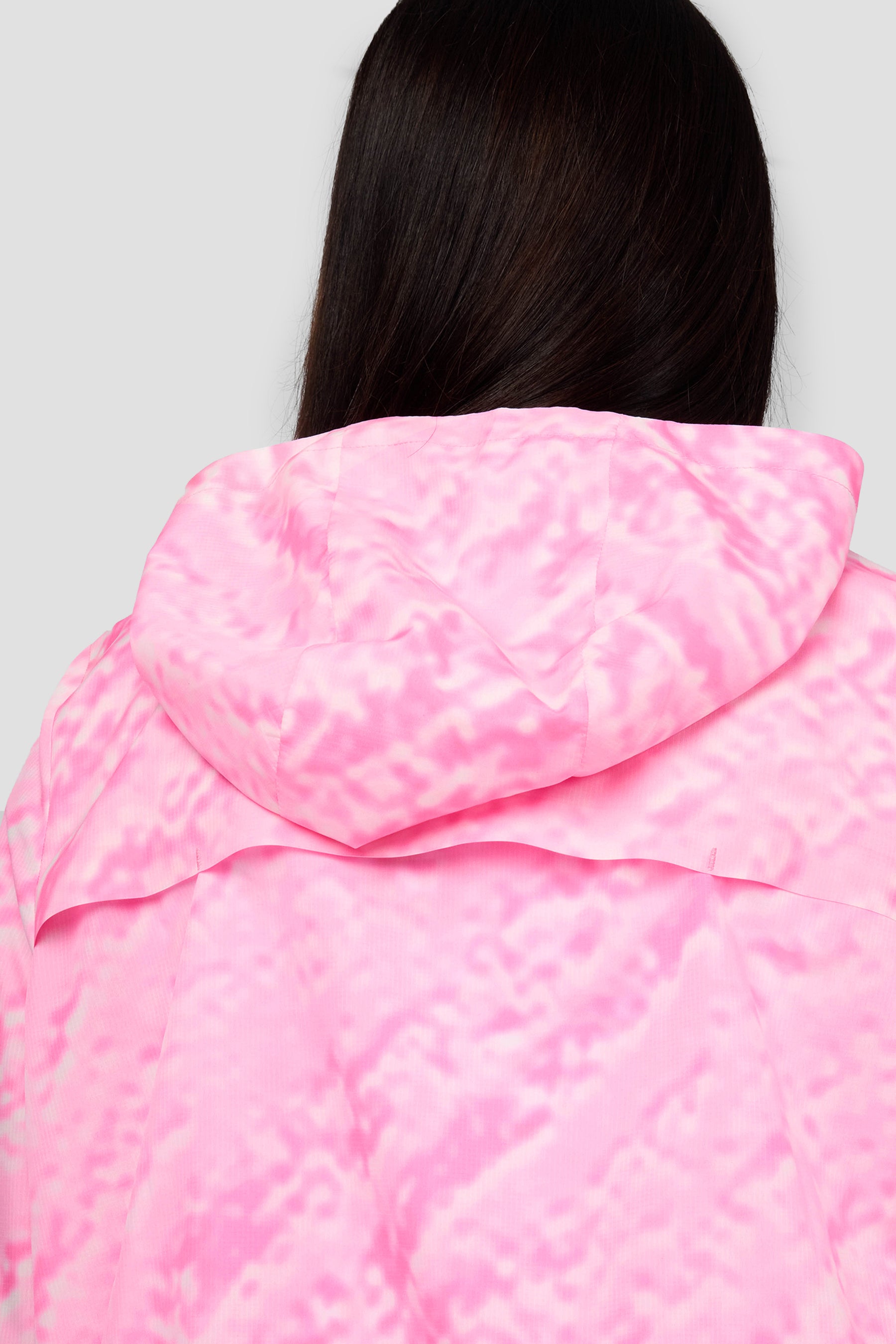 Girls Celeste Windbreaker - Candy Floss/Fuchsia/White
