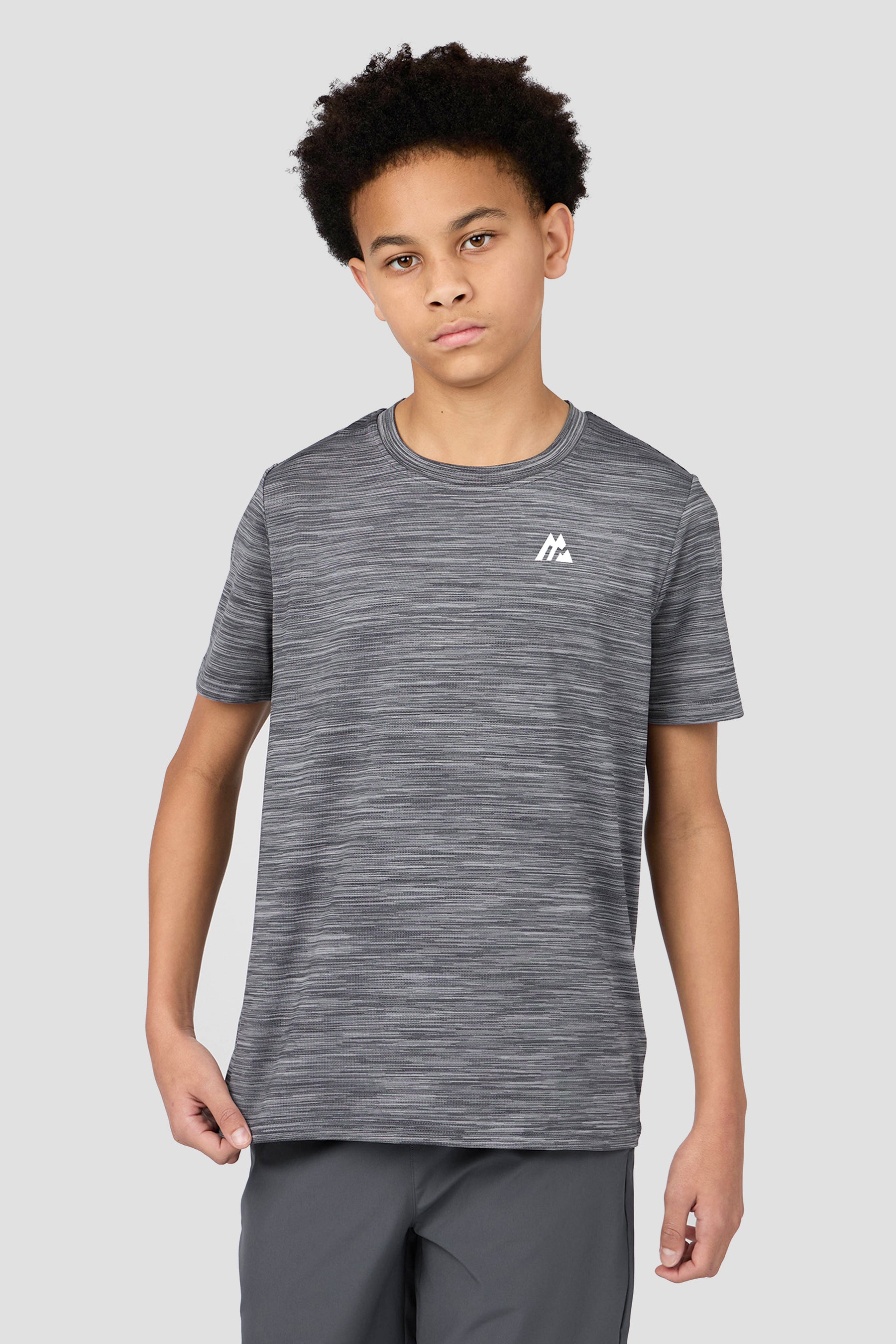 Boys Trail 2.0 T-Shirt - Slate Grey Multi