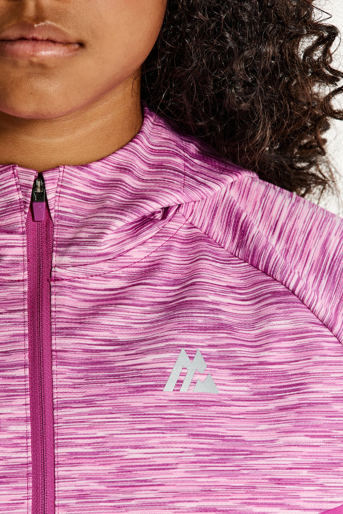 Girls Trail Windbreaker - Purple/Pink