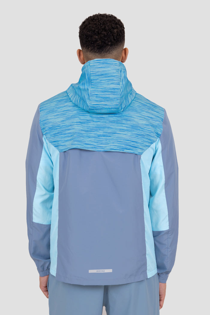 Trail Windbreaker - Neon Blue/Navy