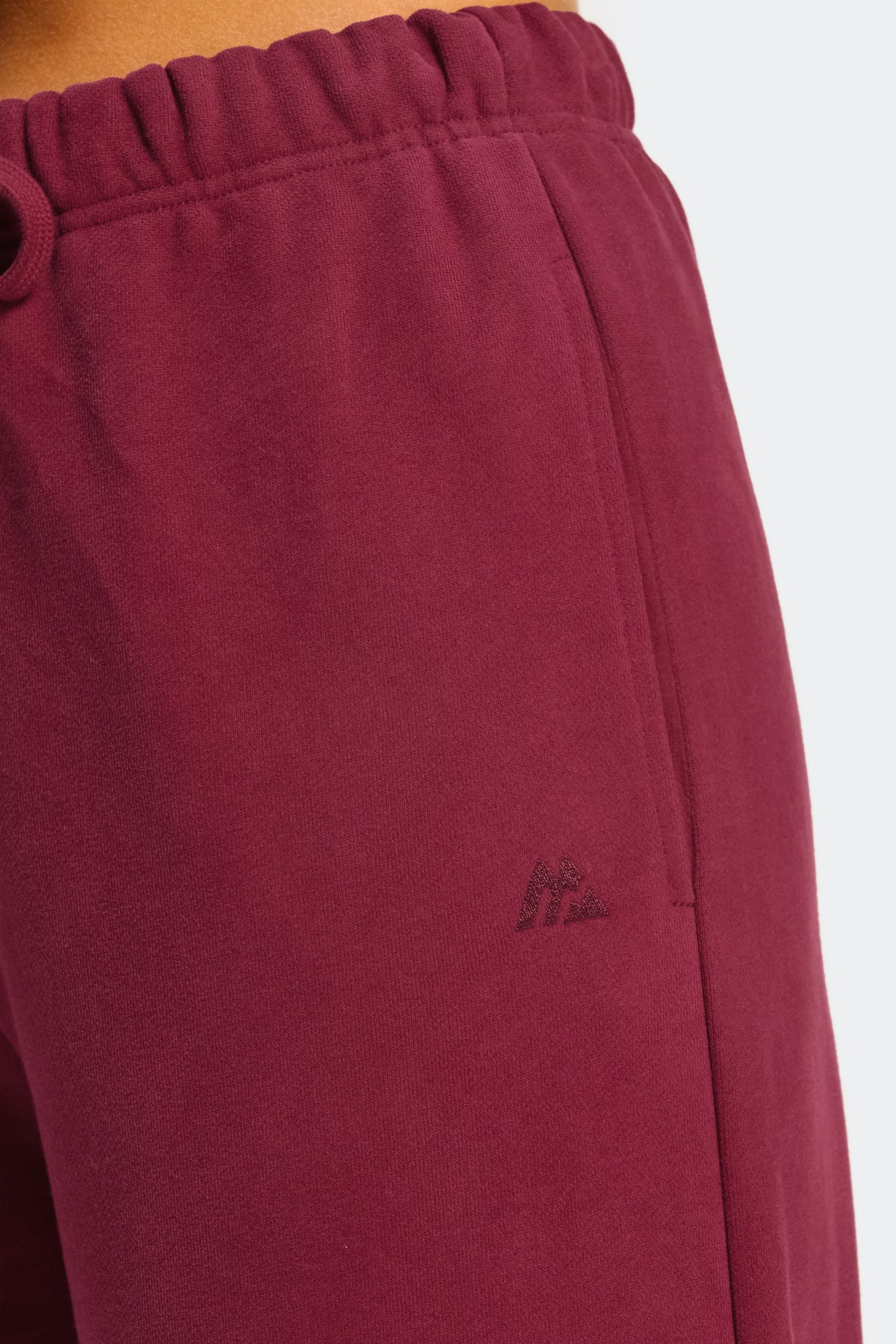 Form Jogging à jambes larges - Merlot