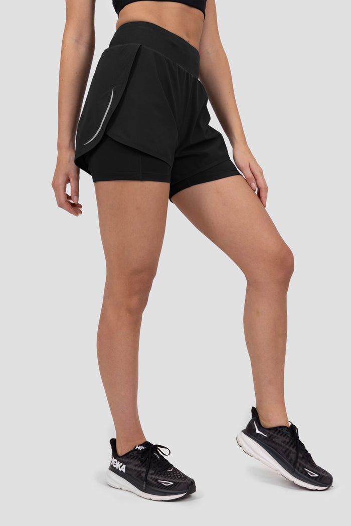 MTX Run 2-in-1 Short - Black