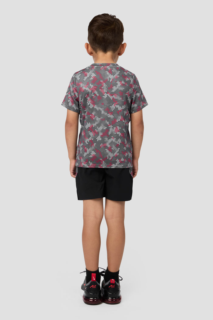 Infant Boys Descent Print T-Shirt/Short Set -